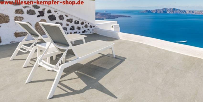 Fliese Genius silber 60x120 cm, Bodenfliese / Wandfliese