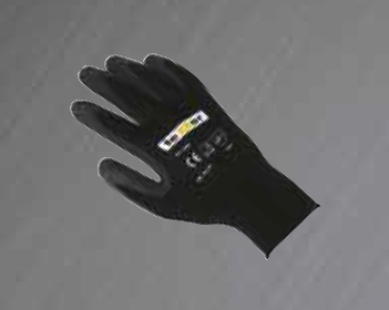Hufa Fliesenleger-Handschuhe schwarz Gr.XL | 10, Latex 9487