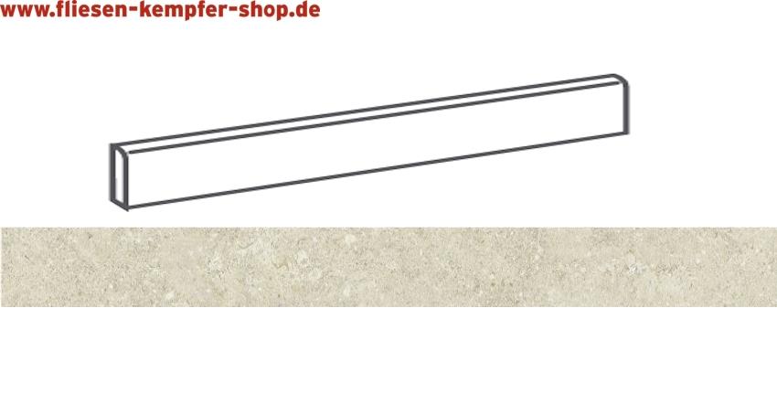 Sockel Limes creme 4,6 x 60 cm