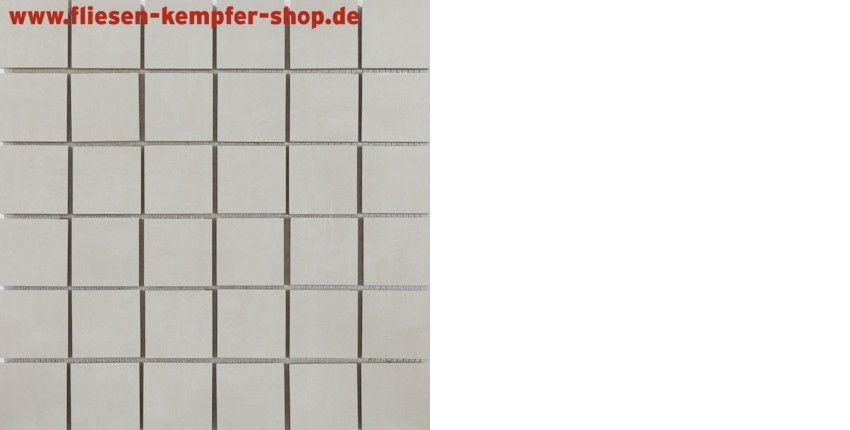 Mosaik Baalt beige matt 5x5 / 30x30 cm