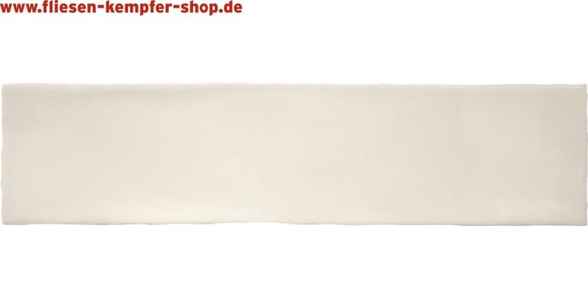 Wandfliese Colonia ivory glänzend 7,5x30 cm, Retro / Vintage