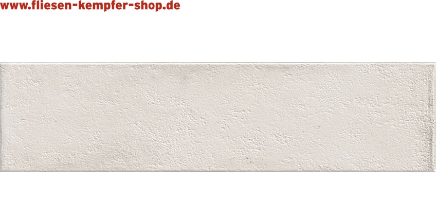 Wandfliese Mussaka ivory satin 7,5x30 cm, Retro / Vintage