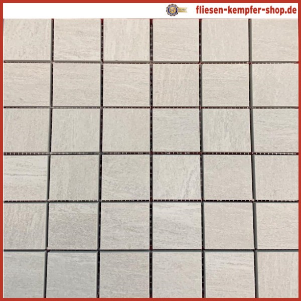 Mosaik Lind naturgrau 30 x 30 cm / Stein 5x5,  Outlet-Artikel