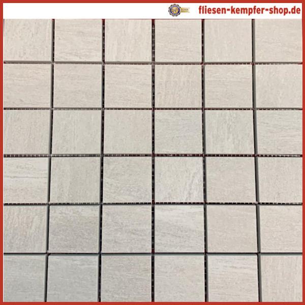 Mosaik Lind naturgrau 30 x 30 cm / Stein 5x5,  Outlet-Artikel