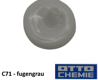 Otto-Chemie Silikon fugengrau S 100, C71, 300 ml