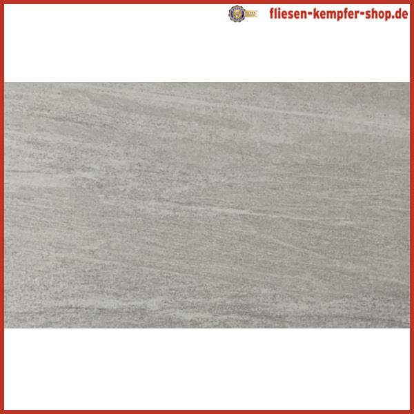 Fliese Lind naturgrau 30 x 60 cm Bodenfliese / Wandfliese Outlet
