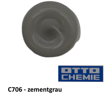 Otto-Chemie Silikon zementgrau S 100, C706, 300 ml