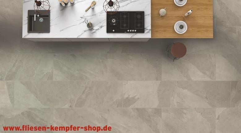 Fliese Mustang greige 60 x 60 cm, Outlet-Artikel