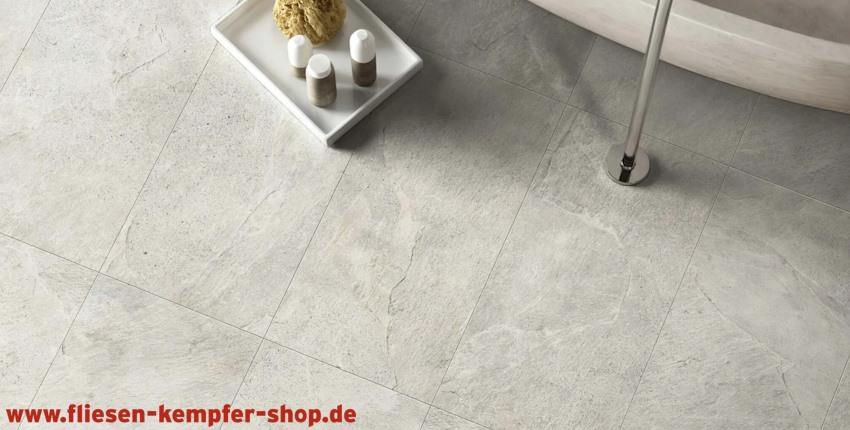 Fliese Genius silber 30x60 cm, Bodenfliese / Wandfliese