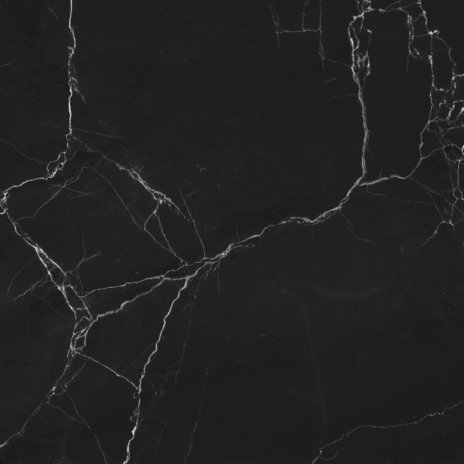Fliese Marmor Schwarz poliert 120 x 120 cm