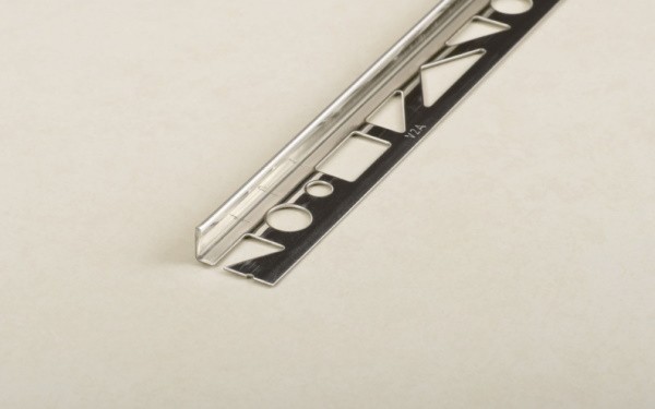 Profil Profloor Winkel Edelstahl gebürstet 11 mm, 2,5 m