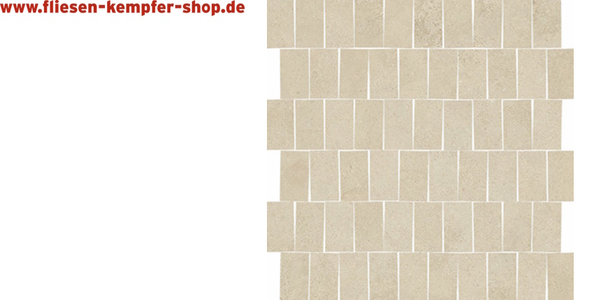 Mosaik Milano champagne Spaca Netz / 30x30 cm