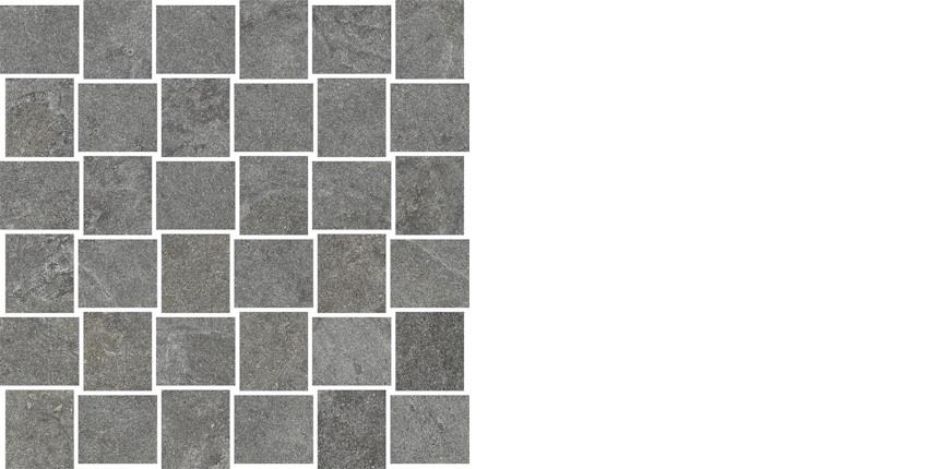 Mosaik Catania grau Welle 30x30 cm, Boden / Wand