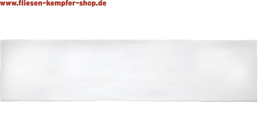 Wandfliese Colonia white glänzend 7,5x30 cm, Retro / Vintage