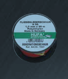 Hufa Fliesenlegerschnur rot 50m x 0,7 mm 9365