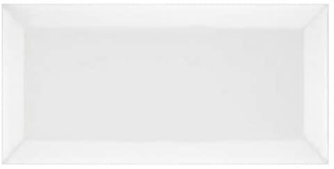 Wandfliese Metro weiß glänzend 7,5 x 15 cm