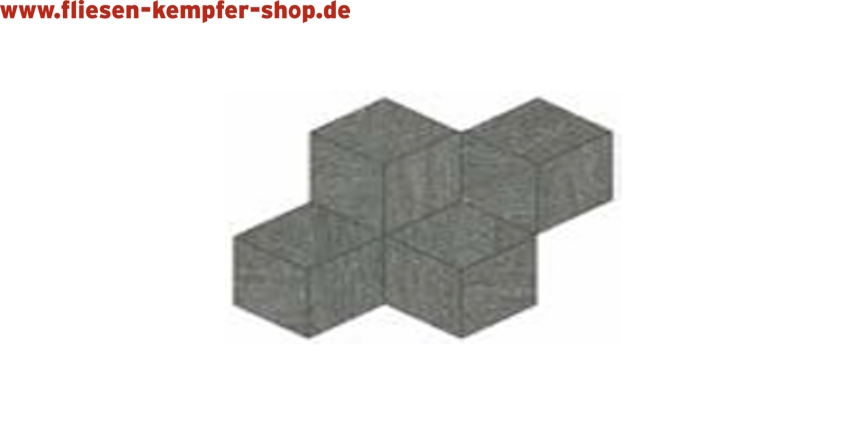 Mosaik Baltina Rombe anthrazit 30x35 cm, Bodenfliese / Wandfliese