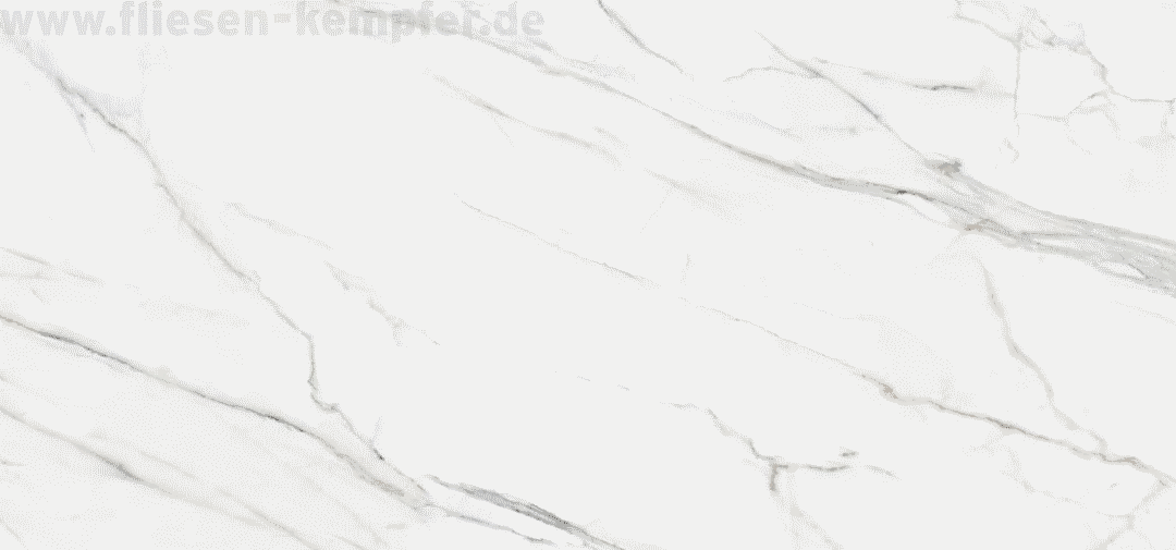 XXL-Fliese Marmor grau Hochglanz 120x260 cm