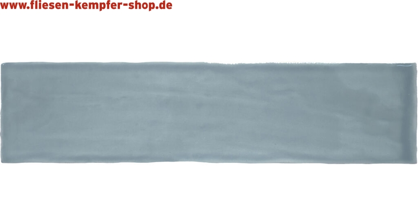 Wandfliese Colonia sky glänzend 7,5x30 cm, Retro / Vintage