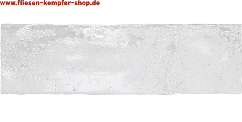 Wandfliese Industry white glänzend 7,5x30 cm cm, Retro / Vintage