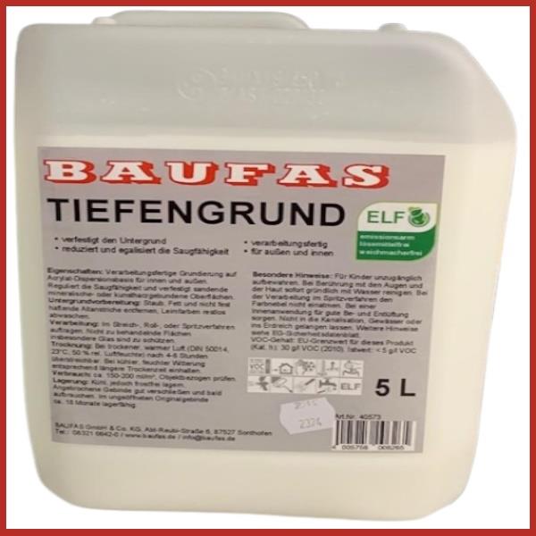 Tiefengrund LF gebrauchsfertig, Hausmarke, 5 kg Tiefengrund LF gebrauchsfertig, Hausmarke, 5 kg