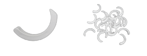 HUFA Fliesen-Sichelkeile VE: 100 Stück, 9524