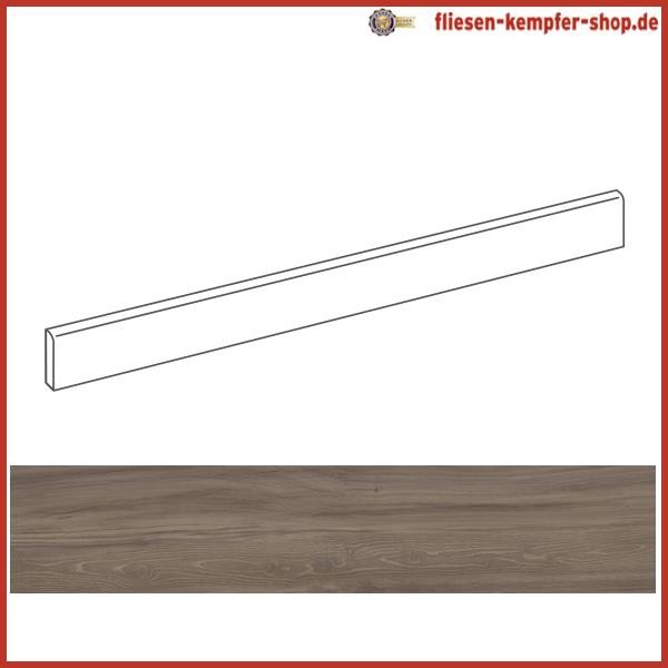 Sockel Rustical Teak 4,6 x 120 cm