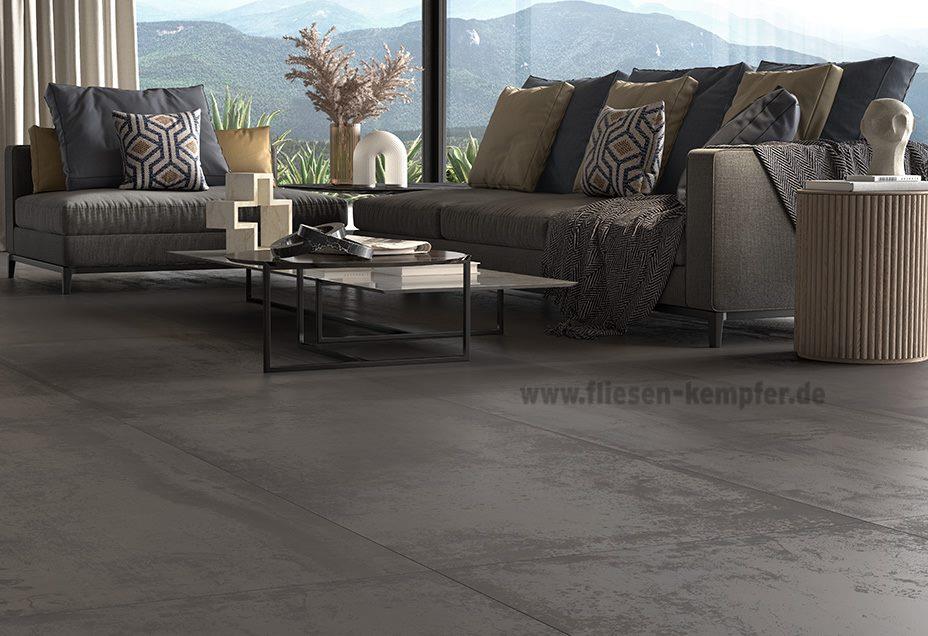 Terrassenfliese Morgana grafit 100 x 100 x 2 cm Outside-451