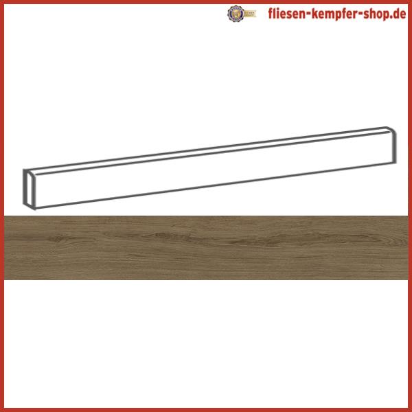 Sockel Unity Walnuss natur 4,6 x 120 cm