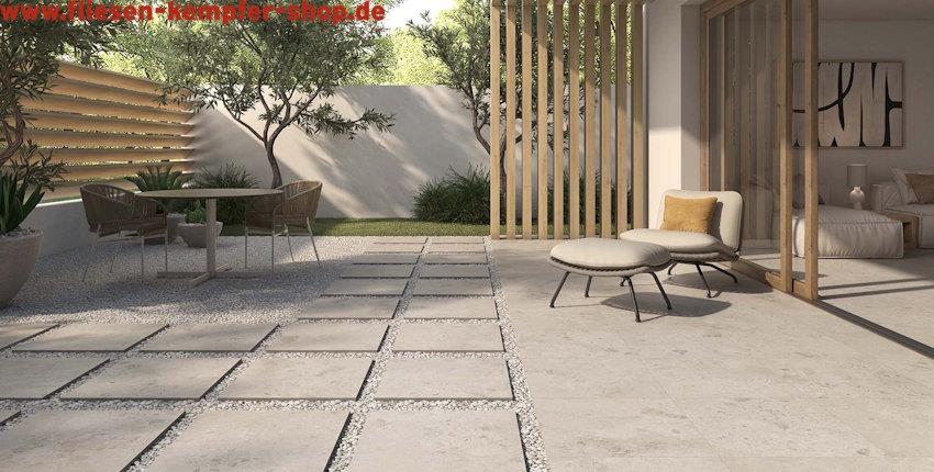 Terrassenfliese Stratum taupe 60x90x2 cm, Outside-057
