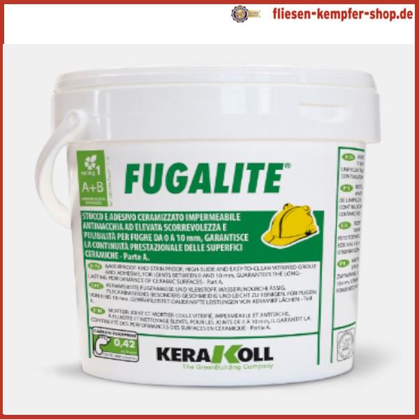 KeKerakoll Fugalite zementgrau 44, 2K-Epoxifuge 