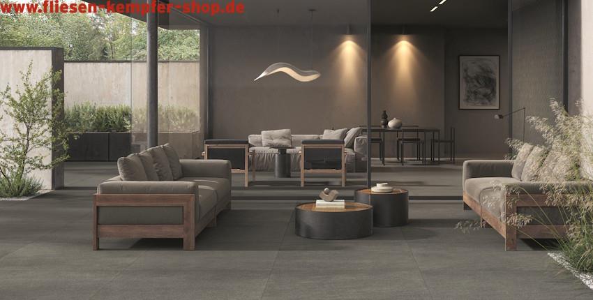 Terrassenfliese Baltina anthrazit 60x120x2 cm, Outside-038