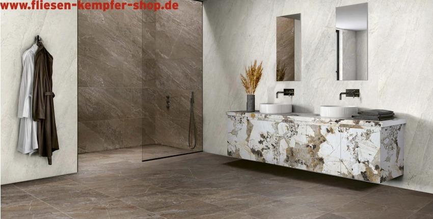 Fliese Pauline Hochglanz poliert 120x120 cm, Bodenfliese / Wandfliese, XXL