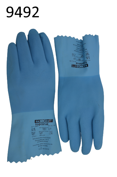 Hufa Fliesenleger-Handschuhe Gr. XL | 10, blau 9492