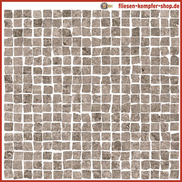 Mosaik Onyxia grau 1x1, 30x30 cm