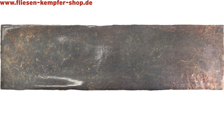 Wandfliese Industry copper glänzend 7,5x30 cm cm, Retro / Vintage