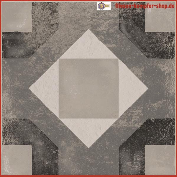 Fliese Retro Zement 20 x 20 cm, frejus-333