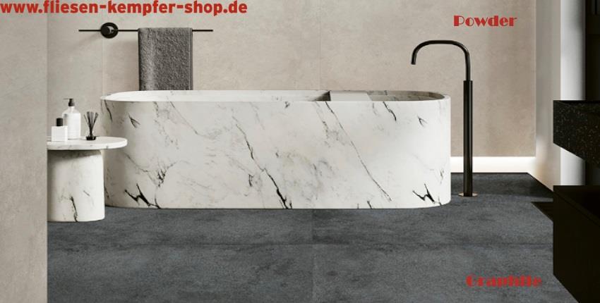 Fliese Milano powder 60x120 cm, Bodenfliese / Wandfliese