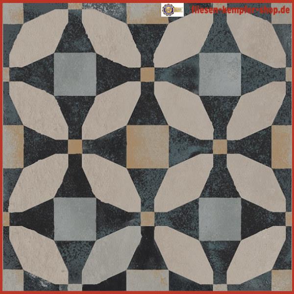 Fliese Retro Zement 20 x 20 cm, frejus-332