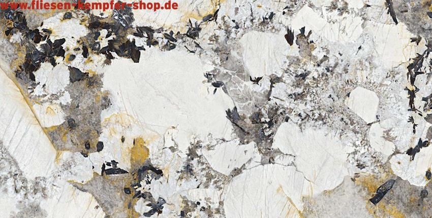 Fliese Pauline Hochglanz poliert 120x280 cm, Bodenfliese / Wandfliese, XXL