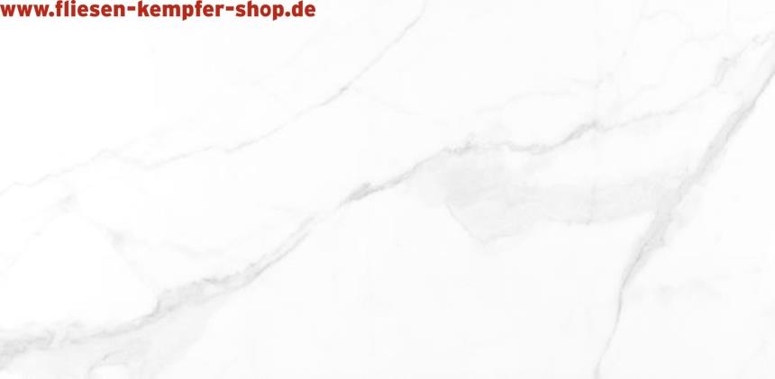 Fliese Essenz White poliert 60x60 cm Bodenfliese / Wandfliese