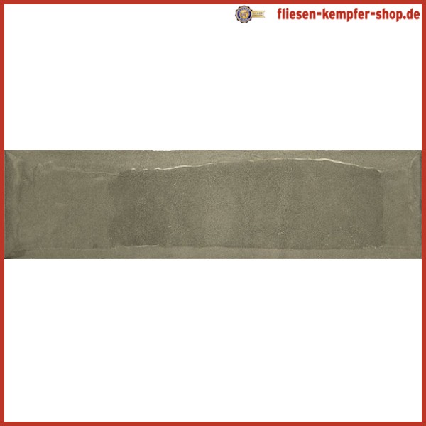 Wandfliese Soko terra glänzend 7,5 x 30 cm