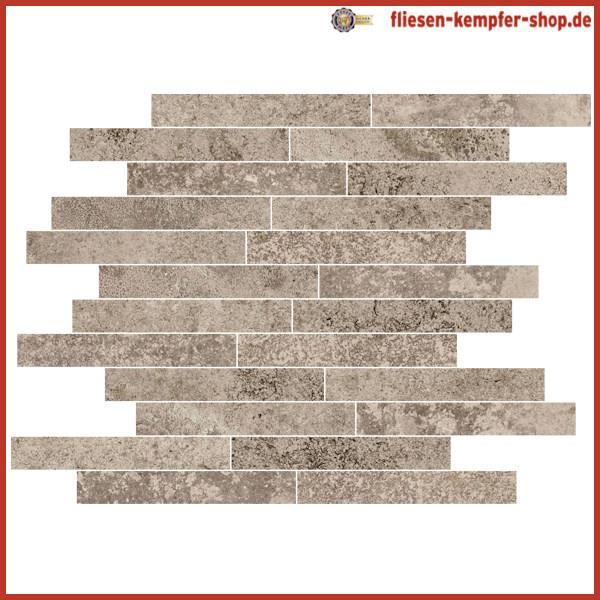 Mosaik Onyxia grau, Brick 30 x 30 cm