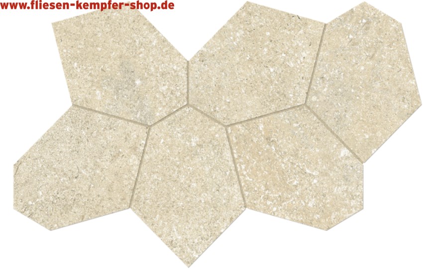 Mosaik Limes Esagona creme
