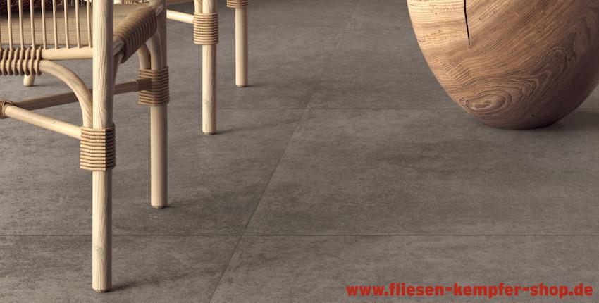Fliese Terrali mud 100x100 cm Bodenfliese / Wandfliese