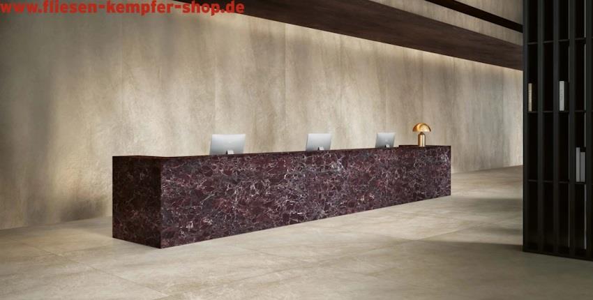Fliese Louna Hochglanz poliert 120x280 cm, Bodenfliese / Wandfliese