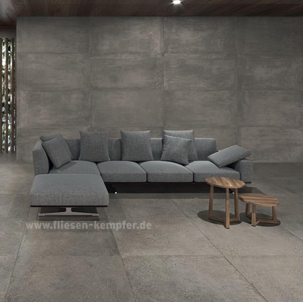 Fliese Morgana grau 60 x 120 cm