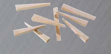 Hufa Buchenholzkeile 5x7x54 mm VE250 St. 9537 Hufa Buchenholzkeile 5x7x54 mm VE250 St. 9537