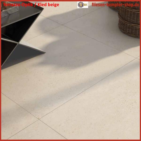 Fliese Kled beige 60 x 60 cm