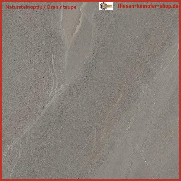 Fliese Drahir taupe natur 60 x 60 cm